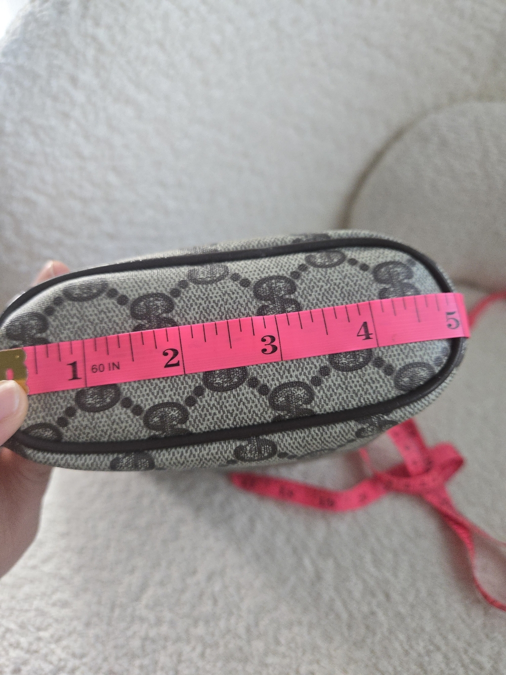Vintage Gucci GG Monogram Cosmetic Pouch / Clutch - Picture 15 of 16